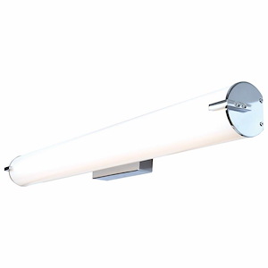 Tube-28W 1 Led Medium Bath Vanity In Contemporary Style-36.75 Inches Wide By 4.5 Inches Tall