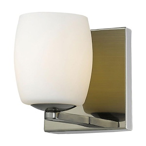 Serenity-One Light Bath Vanity-4.75 Inches Wide by 5.1 Inches Tall