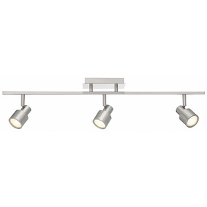 Lincoln-16.5W 3 Led Track Light In Transitional Style-28 Inches Wide By 6.5 Inches Tall