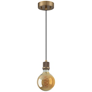 Port Nine Bare G40 - 4.5W 1 LED Pendant-7.75 Inch Tall and 2.25 Inch Wide