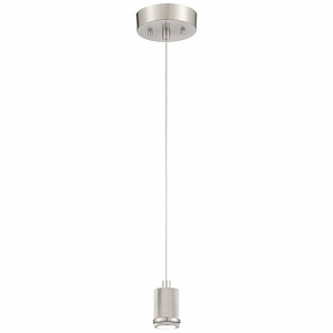 Port Nine Stark - 9W 1 LED Pendant In Industrial Style-3.75 Inches Tall and 2.25 Inches Wide
