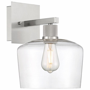 Port Nine - 9W 1 LED Wall Sconce In Transitional Style-12 Inches Tall and 9 Inches Wide - 1265445