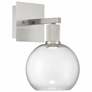 Port Nine - 9W 1 LED Wall Sconce In Transitional Style-12.25 Inches Tall and 7.5 Inches Wide - 1265448