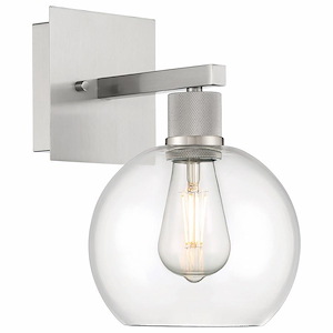 Port Nine - 9W 1 LED Wall Sconce In Transitional Style-12.25 Inches Tall and 7.5 Inches Wide - 1265451
