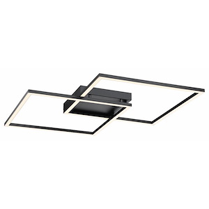 Squared-Ceiling/Wall Mount in Transitional Style-30.5 Inches Wide by 30.5 Inches Tall