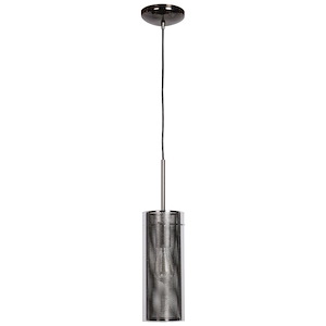 Multis-One Light Encaged Glass Pendant-5.1 Inches Wide By 11.88 Inches Tall - 936715
