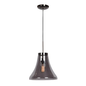 Simplicite-One Light Pendant-11.75 Inches Wide by 10.88 Inches Tall