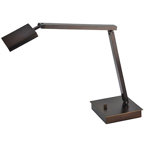TaskWerx-6.3W 1 LED Urban Task Lamp-7 Inches Wide by 14 Inches Tall