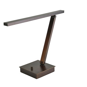 TaskWerx-6.3W 1 LED Linear Task Lamp-7 Inches Wide by 14 Inches Tall - 520883