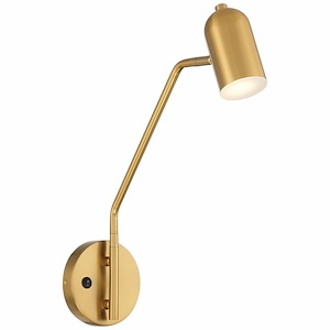 Aalto - 7W 1 LED Reading Light In Contemporary Style-15.75 Inches Tall and 4.75 Inches Wide