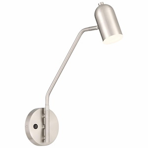 Aalto - 7W 1 LED Reading Light In Contemporary Style-15.75 Inches Tall and 4.75 Inches Wide
