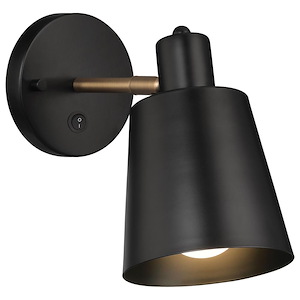 Dalton - 1 Light Adjustable Wall Sconce-8 Inches Tall and 5 Inches Wide