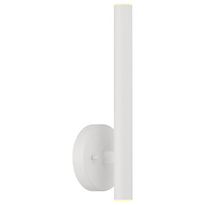Pipeline - 10W 2 LED Wall Sconce In Contemporary Style-13.75 Inches Tall and 1.25 Inches Wide