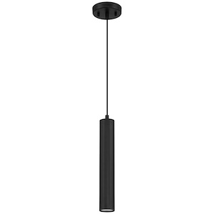 Rex - 5.5W 1 LED Pendant-14.25 Inches Tall and 2.5 Inches Wide