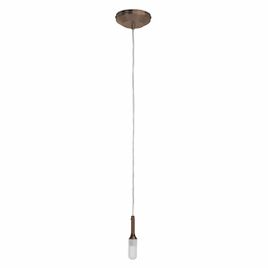 Delta-One Light Line Voltage Mini Pendant-4.5 Inches Wide By 4.75 Inches Tall