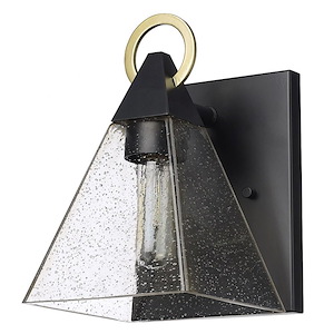 Dewitt - 1 Light Outdoor Wall Lantern-10.5 Inches Tall and 6.75 Inches Wide