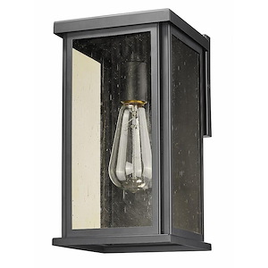 Lyons - 1 Light Outdoor Wall Lantern-11.75 Inches Tall and 6 Inches Wide