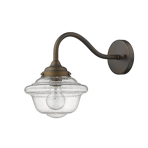 Romy - 1 Light Outdoor Wall Mount - 7.88 Inches Wide by 10.5 Inches High