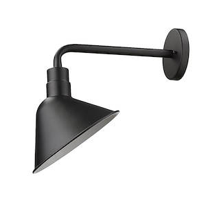 Fuller - 1 Light Outdoor Wall Mount in Versatile Style - 12 Inches Wide by 17.25 Inches High