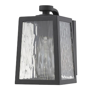 Hirche 1-Light Wall Light in Modern Style - 5 Inches Wide by 8.25 Inches High