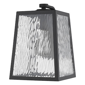 Hirche 1-Light Wall Light in Modern Style - 8.5 Inches Wide by 12.5 Inches High