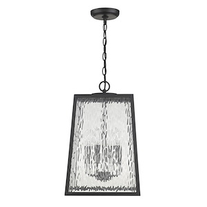 Hirche 4-Light Pendant in Modern Style - 12 Inches Wide by 18 Inches High