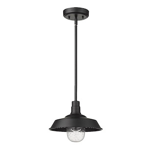 Burry - 1 Light Outdoor Convertible Pendant in Versatile Style - 10.25 Inches Wide by 8 Inches High