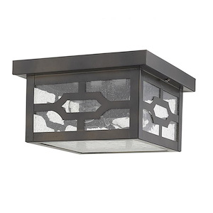 Calvert 2-Light Flush Mount in Classic Style - 9 Inches Wide by 5 Inches High - 883603
