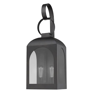 Madigan 2-Light Wall Light in Modern Style - 11 Inches Wide by 28.5 Inches High