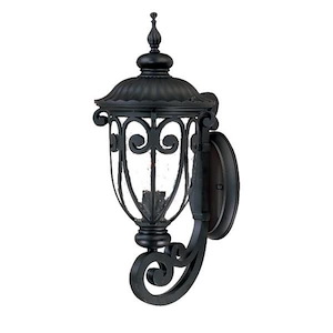Naples - One Light Outdoor Wall Mount - 7.5 Inches Wide by 18 Inches High