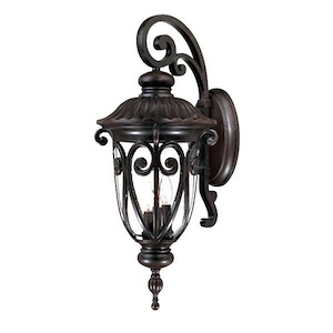 Naples - Three Light Outdoor Wall Mount - 11.25 Inches Wide by 27.5 Inches High
