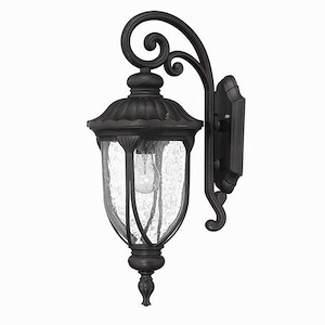 Laurens - One Light Wall Lantern - 9 Inches Wide by 22.5 Inches High