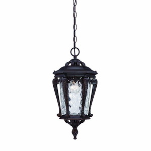 Stratford 1 Light Hanging Lantern - 9.5 Inches Wide by 19 Inches High