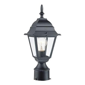 Builders Choice - One Light Post - 6 Inches Wide by 14 Inches High - 344211