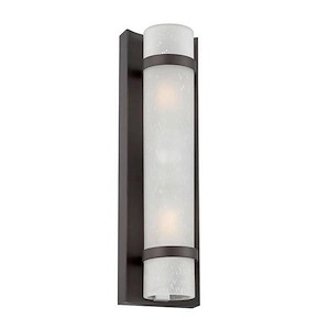 Apollo - Two Light Small Wall Lantern in Modern Style - 4.38 Inches Wide by 15.38 Inches High - 1090122