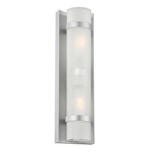 Apollo - Two Light Small Wall Lantern in Modern Style - 4.38 Inches Wide by 15.38 Inches High