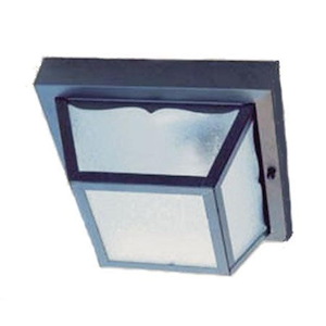 Builders Choice - One Light Outdoor Flush Mount - 8.38 Inches Wide by 4.25 Inches High