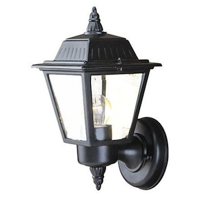 Builders Choice - One Light Outdoor Wall Mount - 5.5 Inches Wide by 10 Inches High - 344377