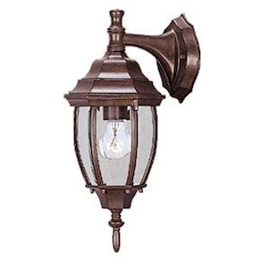 Wexford - One Light Outdoor Wall Mount - 6.25 Inches Wide by 15 Inches High