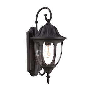 Suffolk - One Light Outdoor Wall Mount - 9.5 Inches Wide by 20 Inches High