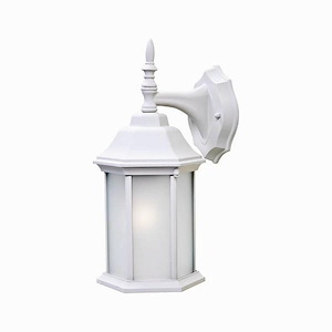 Craftsman 2 - One Light Wall Lantern - 8 Inches Wide by 15 Inches High