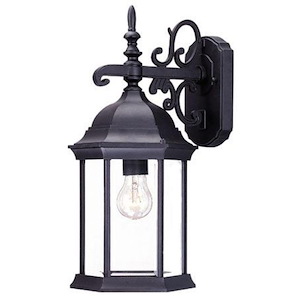 Madison - One Light Outdoor Wall Mount - 8 Inches Wide by 16.5 Inches High