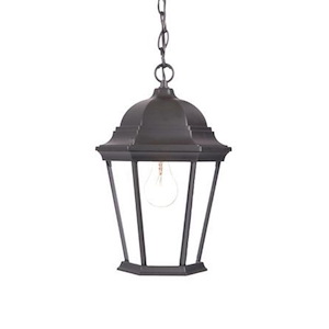 Richmond - One Light Outdoor Hanging Lantern - 9.5 Inches Wide by 14 Inches High