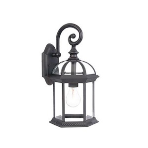 Dover - One Light Outdoor Wall Mount - 8 Inches Wide by 16 Inches High