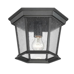 Dover - One Light Flush Mount in Versatile Style - 11 Inches Wide by 8 Inches High