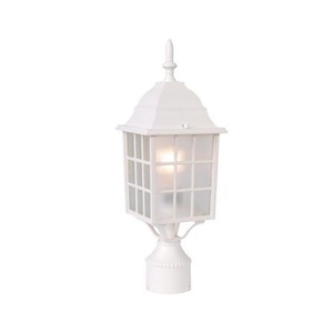 Nautica - One Light Post - 6 Inches Wide by 18 Inches High