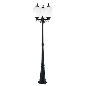 Acorn - One Light Post Lantern - 9 Inches Wide by 20.25 Inches High