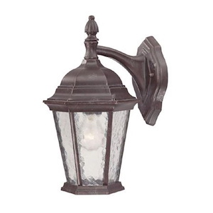 Telfair - One Light Outdoor Wall Mount - 8 Inches Wide by 14.5 Inches High