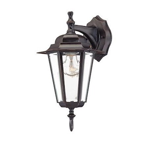 Camelot - One Light Outdoor Wall Mount - 8 Inches Wide by 14.5 Inches High