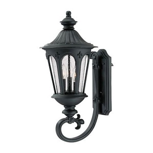 Marietta - Three Light Outdoor Wall Mount - 11 Inches Wide by 24.5 Inches High